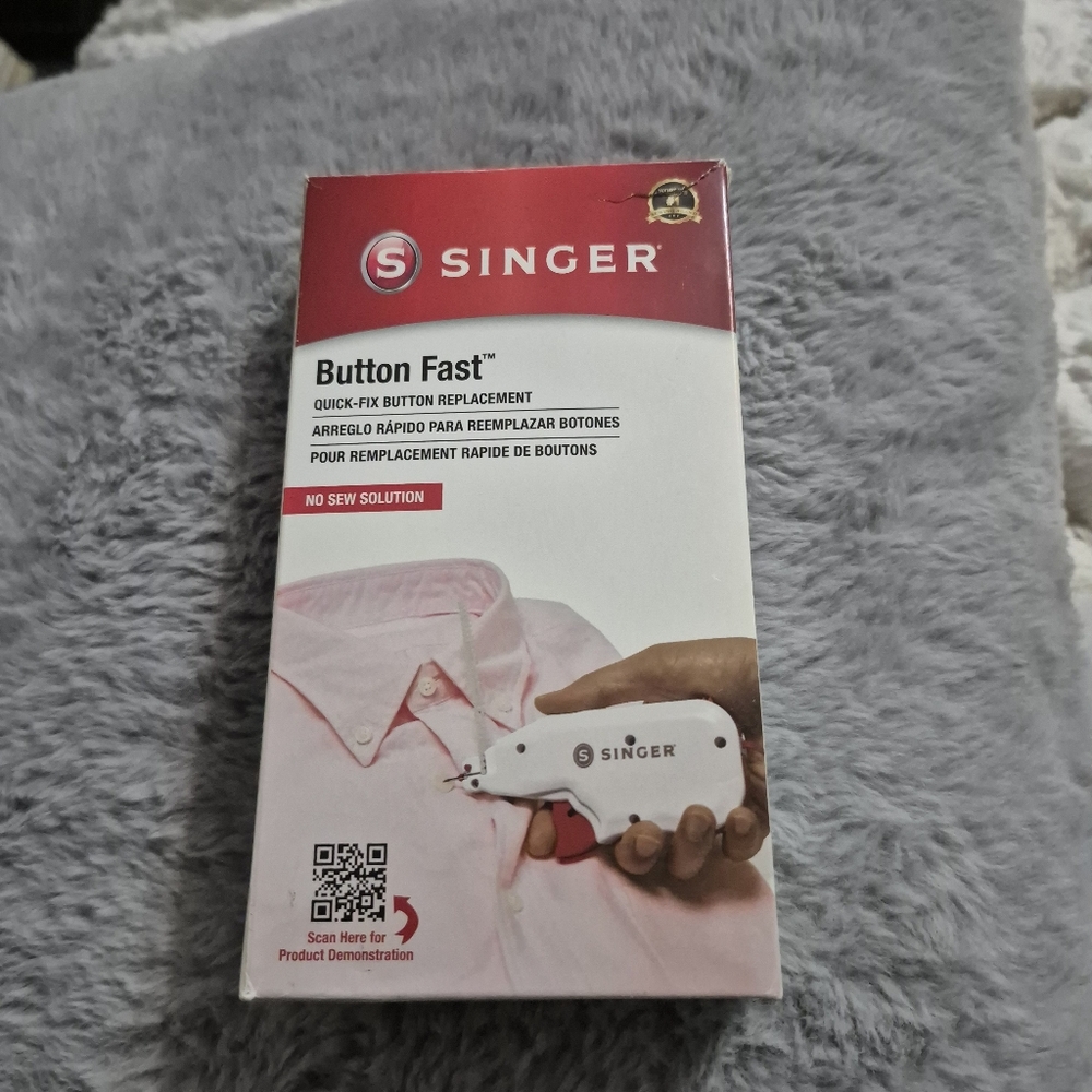 Singer Button Fast Quick-Fix Tool - White